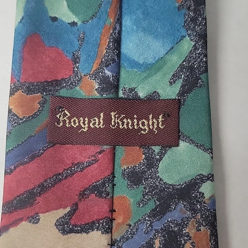 Men's Tie- Royal Knight, 100% Dacron Polyester, 51 x 3